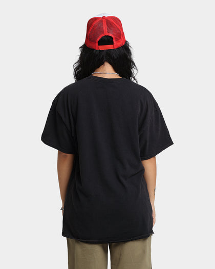 Goat Crew Team Miami Vintage T-Shirt Black Wash