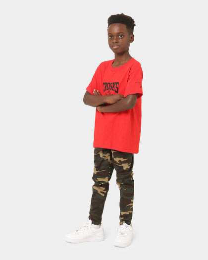 Crooks & Castles Kids' Can't Stop T-Shirt Red/Red
