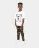 Crooks & Castles Kids' Paisley Medusa T-Shirt White/White