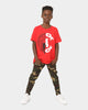 Crooks & Castles Kids' Silencer T-Shirt Red/Red