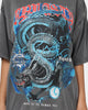 Loiter Dragon Born Vintage T-Shirt Charcoal