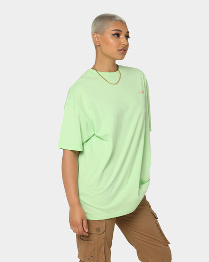 X-Girl Women's Face T-Shirt Lime