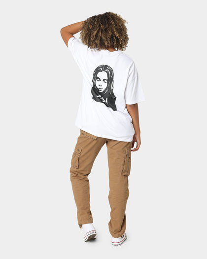 X-Girl Women's Face T-Shirt White