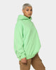 X-Girl Women's Message Face Hoodie Lime