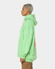 X-Girl Women's Message Face Hoodie Lime