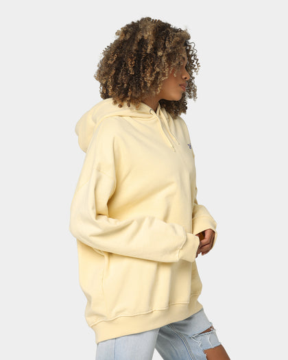 X-Girl Women's Message Face Hoodie Lemon