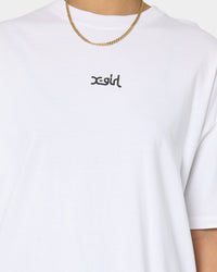 X-Girl Women's Mills Basic T-Shirt White