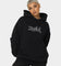 X-Girl Women's Mills Logo Hoodie Black