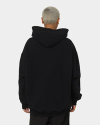 X-Girl Women's Mills Logo Hoodie Black