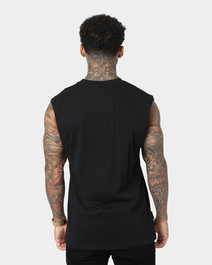 Saint Morta Venom Oversized Muscle T-Shirt Black/Gold