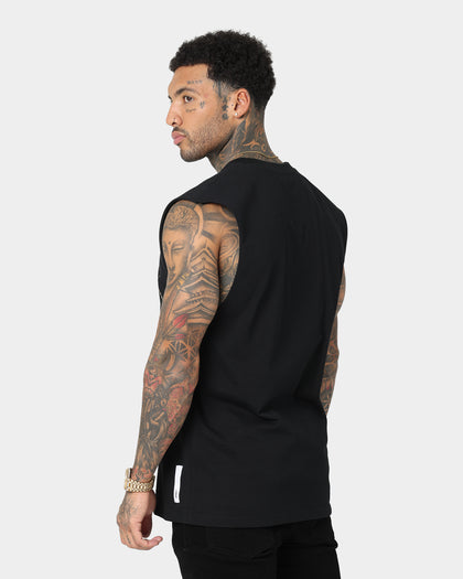 Saint Morta Venom Oversized Muscle T-Shirt Black/Gold