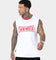 Saint Morta Ceremony Oversized Muscle T-Shirt White/Red