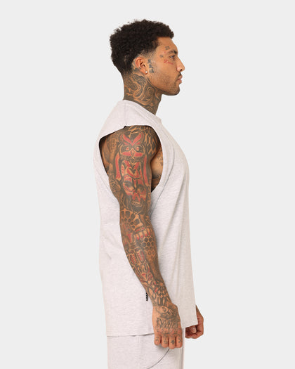 Saint Morta Polaris Raglan Muscle T-Shirt Grey/3M