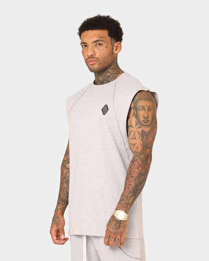 Saint Morta Polaris Raglan Muscle T-Shirt Grey/3M
