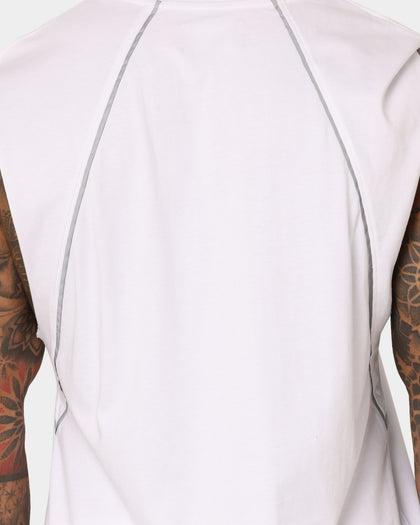 Saint Morta Polaris Raglan Muscle T-Shirt White/3M