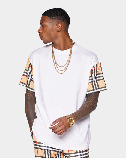 XXIII Tarkan Check T-Shirt White