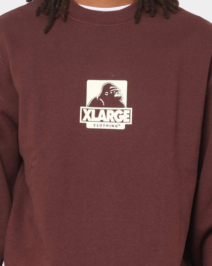 XLARGE 91 Crewneck Chocolate/Cream