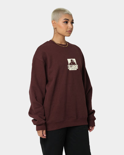 XLARGE 91 Crewneck Chocolate/Cream
