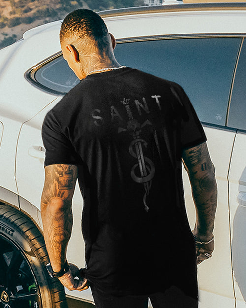 Saint Morta Daggers El Duplo T-Shirt Black