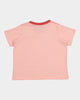 Champion Kids' Script Boxy T-Shirt Peach