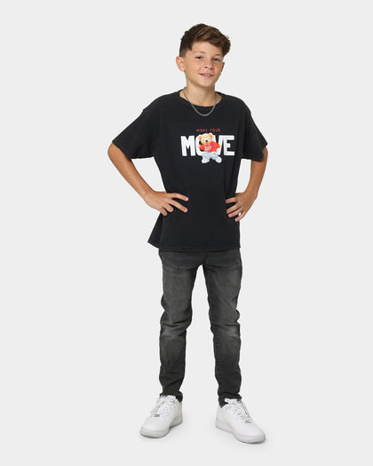 Shortie Kids' Make Your Move T-Shirt Black