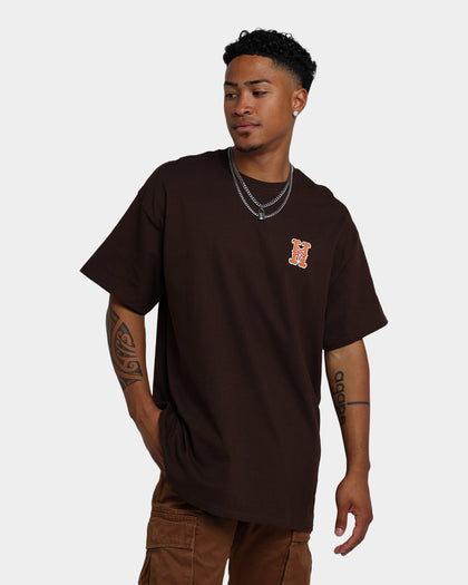 HUF X Thrasher High Point T-Shirt Chocolate