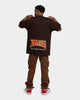 HUF X Thrasher High Point T-Shirt Chocolate