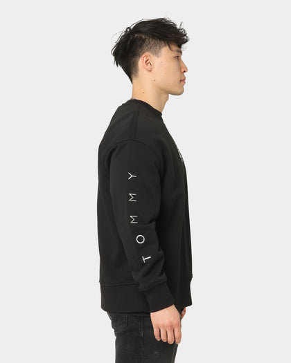 Tommy Jeans Metallic Crewneck Black
