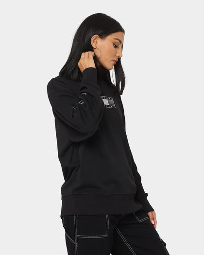Tommy Jeans Metallic Crewneck Black