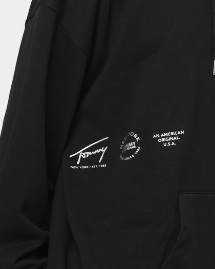 Tommy Jeans Metallic Hoodie Black