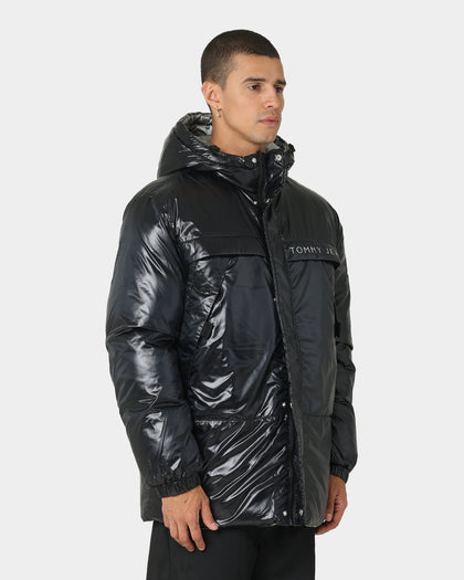 Tommy Jeans ABO TJU Reversible Puffa Jacket Black