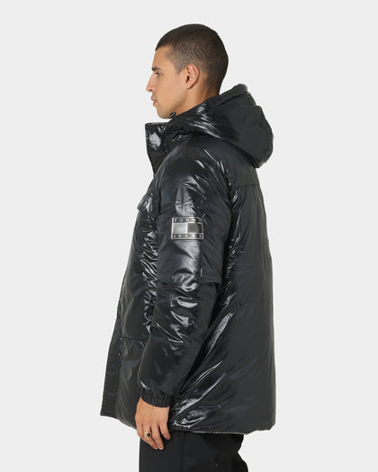 Tommy Jeans ABO TJU Reversible Puffa Jacket Black