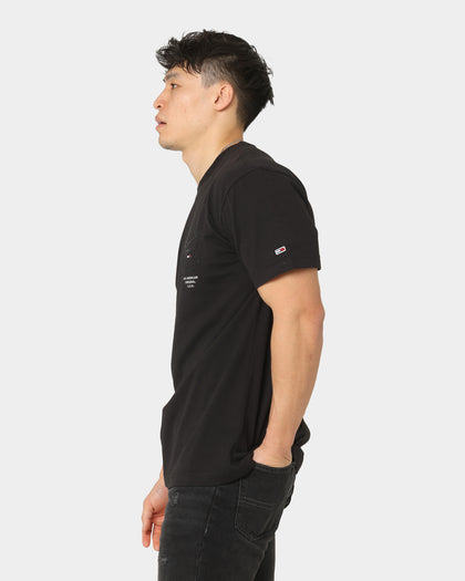 Tommy Jeans Tonal Gloss Print T-Shirt Black