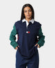 Tommy Jeans Colorblock Rugby Polo Twilight Navy/Maroon/Rural Green
