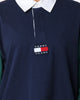 Tommy Jeans Colorblock Rugby Polo Twilight Navy/Maroon/Rural Green