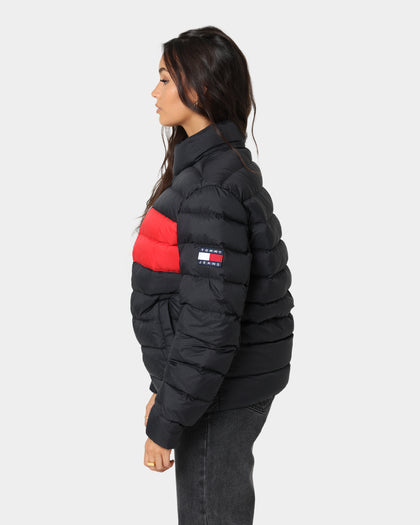 Tommy Jeans Essential Flag Down Jacket Black