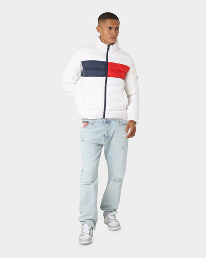 Tommy Jeans Essential Flag Down Jacket White
