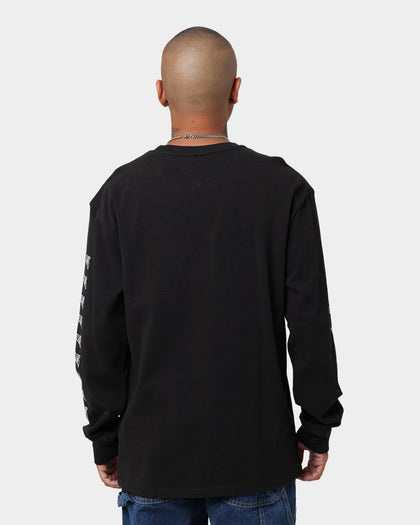 Tommy Jeans TJM Homespun Graphic Long Sleeve T-Shirt Black