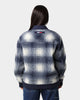 Tommy Jeans Sherpa Check Trucker Jacket White