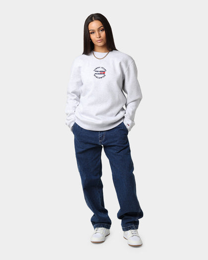 Tommy Jeans TJM Timeless Tommy 2 Crewneck Silver Grey Heather