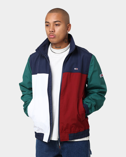 Tommy Jeans Colour-Blocked Zip-Thru Jacket Twilight Navy/Multi