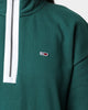 Tommy Jeans TJM Contrast Zip Jumper Rural Green