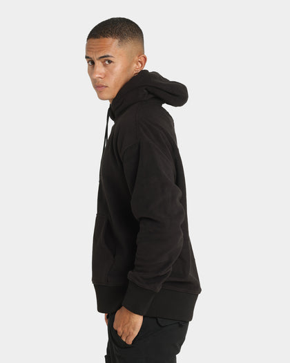 Tommy Jeans TJM Globe Polar Fleece Hoodie Black