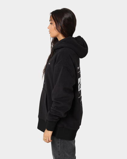Tommy Jeans TJM Globe Polar Fleece Hoodie Black