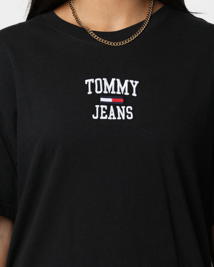 Tommy Jeans TJM Homespun Graphic T-Shirt Black