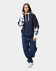 Tommy Jeans Layer Check Hoodie Twilight Navy
