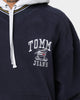Tommy Jeans Polar Fleece V-Neck Hoodie Twilight Navy