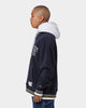 Tommy Jeans Polar Fleece V-Neck Hoodie Twilight Navy