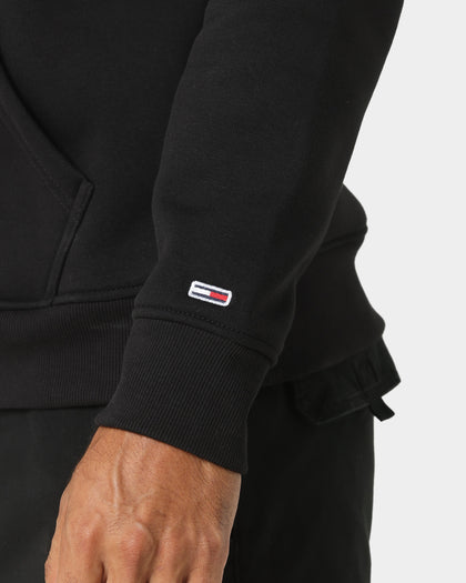 Tommy Jeans Reflective Flag Hoodie Black