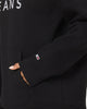 Tommy Jeans Reflective Flag Hoodie Black